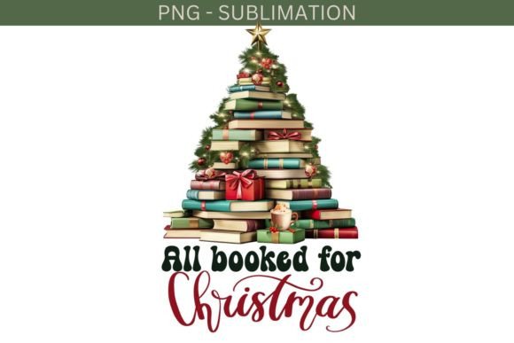 All Booked for Christmas Illustrations Review