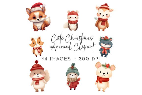 Cute Christmas Animal Clipart: Pro Design Review