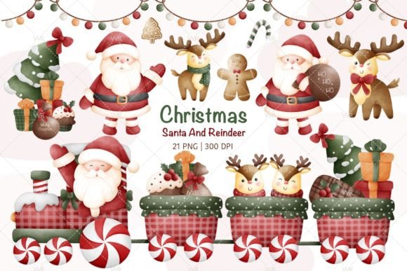 Review: Christmas Santa and Reindeer Embroidery Design