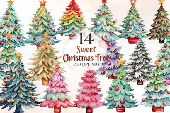 Reviewing the Christmas Tree Clipart Collection for Embroidery